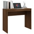thumbnail image 2 of vidaXL Desk Brown Oak 90x40x72 cm Engineered Wood, 2 of 5