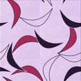 thumbnail image 1 of Ahgly Tapis d'Intérieur Lavable en Machine Carré Transitionnel Orchidée Violet, 5 Pieds Carré, 1 of 7