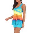 thumbnail image 2 of HAWEE Tankini pour Femmes Grande Taille Maillots de Bain Deux Pièces avec Short, 2 of 4