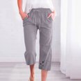 thumbnail image 4 of XZNGL Pantalon Grand pour Femmes Mode Pantalon Décontracté pour Femmes à Imprimé Élastique Ample Pantalon Droit à Jambe Grand avec Poche Pantalon à Jambe Grand pour Femmes Pantalon à Jambe Grand pour Femmes Pantalon à Jambe Droite pour Femmes, 4 of 4