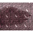 thumbnail image 4 of oneOone Viscose Chiffon Fabric Leaves & Paisley Block Printed Craft Fabric BTY 42 Inch Wide, 4 of 4