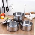 thumbnail image 4 of UPGRATOR Plated Silver 4 Tier Stainless Steel Lunch Container Insulated for Keeping Food and School, 4 of 8