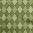 thumbnail image 1 of oneOone Velvet Forest Green Fabric Check Sewing Craft Projects Fabric Prints By Yard 58 Inch Wide, 1 of 4