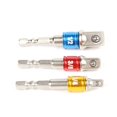 thumbnail image 2 of Sockets Socket Adapater 1pc Chrome Vanadium Steel Nickel Plating Spring Ball Lock 1/2 1/4 For Hand Held Driver, 2 of 7