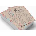 thumbnail image 3 of Inkdotpot 50-PackRustic Kraft FloralWhats On Your Phone Bridal ShowerGameWedding Shower Bachelorette Party Bulk ActivityGameCards, 3 of 7