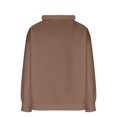 thumbnail image 4 of Timegard Chandail en Molleton pour Femmes Col Haut Manches Longues Chandail Automne Hiver à Cordon Ample Confortable, 4 of 8