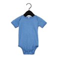 thumbnail image 1 of Bella Canvas Baby Jersey One Piece, 3-6, Heather Columbia Blue, 1 of 1