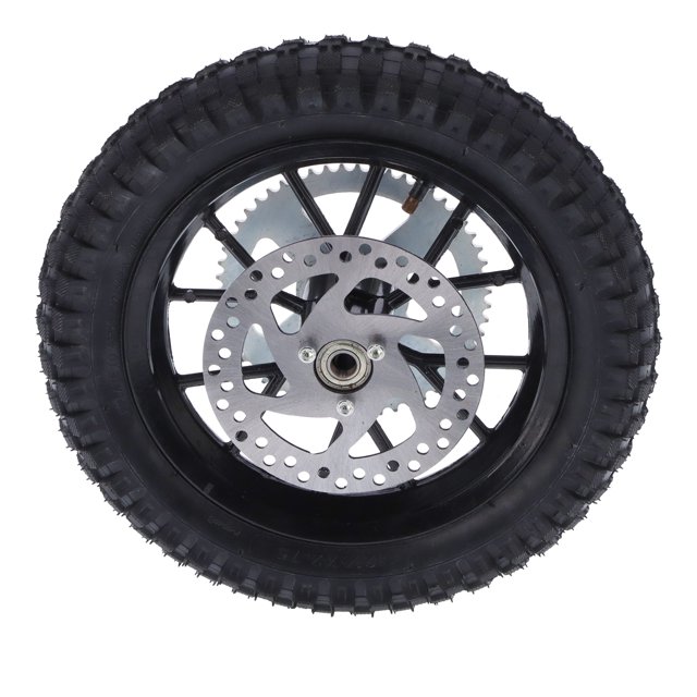Rear Wheel, Anti-rust And Durable Anti-skid Stable And Reliable Pocket Bike Tire Replacement For Mini Dirt Bike For Tire Replacement