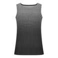 thumbnail image 4 of Qertyioot T-Shirt Moulant pour Homme, Débardeur de Sport Sans Manches à Col Rond Décontracté et Tendance pour Homme, 4 of 5