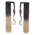 thumbnail image 2 of Long Straight/Curly Wrap Around on Ponytail Extension Synthetic Hairpiece, 2 of 6