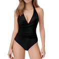thumbnail image 4 of Swimwear Suit Women V One Control Pieces Bathing Tummy Ruched Swimsuits, Suitable For College Life, 4 of 8