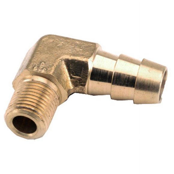 Anderson Metals 757020-0806 .5 x .38 in. Male Pipe Thread Barb Elbow