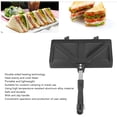 thumbnail image 3 of Hot  Maker, Breakfast  Maker with Double Sided Heating, Hot Dog Toaster, Grilled Cheese Maker, Nonstick  Maker Flip Grill Pan, Egg Panini Press Pan, 3 of 8