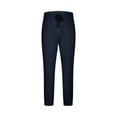 thumbnail image 4 of Pants for Men, Mens Fashion Drawstring Elastic Waist Solid Color Casual Sweat Length Pants, 4 of 6