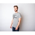 thumbnail image 3 of Mens Hold On Let Me Overthink This T shirt Funny Sarcastic Hilarious Adult Tee (Dark Heather Grey) - M, 3 of 4