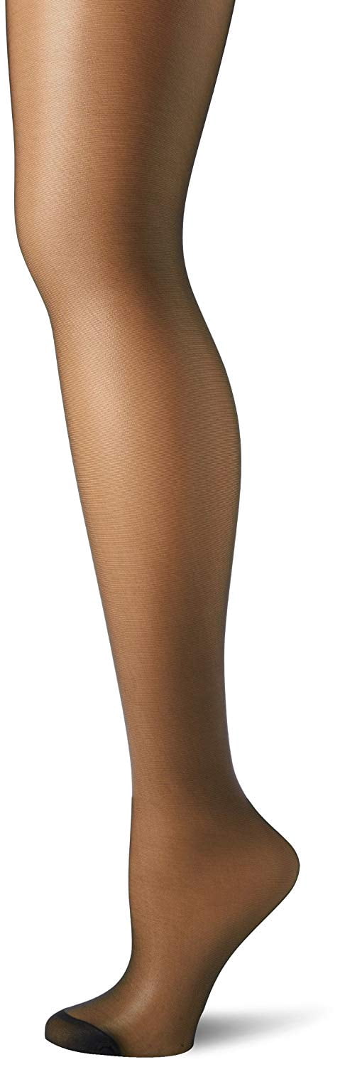 Hanes Womens Silk Reflections Silky Sheer Control Top Reinforced Toe 6-Pack, EF