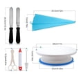 thumbnail image 4 of Labymos Cake Decor Stainless Steel Cake Decorating Supplies Cake Turntable 106PCS/Set DIY Cream Tools, 4 of 8