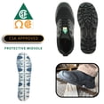 thumbnail image 4 of vangelo ASTM and CSA Approved Steel Toe Men Safety Shoe HELMUT-2 Puncture and Toe Protection Non-Slip Black Size 9W, 4 of 5