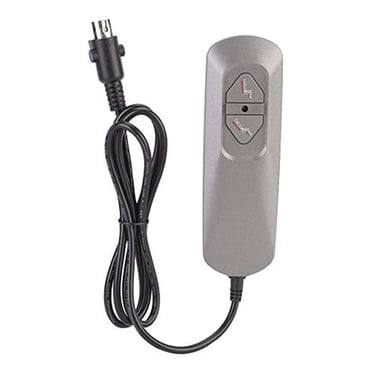 Contrôleur de Fauteuil Inclinable Électrique à Double Bouton, Contrôleur Manuel pour Fauteuil Élévateur/Sofa Électrique, Télécommande de Réglage pour Sofa Inclinable