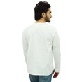 thumbnail image 3 of Atasi Kurta pour Homme à Col Rond en Coton, Manches Retroussables, Chemise Blanche - XX-Grand, 3 of 7