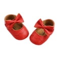 thumbnail image 3 of Newborn Girls PU BowKnot Princess Shoes, 3 of 6