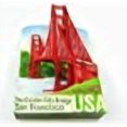 thumbnail image 3 of Le Pont de la Porte Dorée SAN FRANCISCO Résine 3D Réfrigérateur Aimant Thaï Fait Main. par Thaï MCnets, 3 of 4