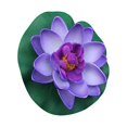 thumbnail image 2 of MesaSe 1Pc Simulation Lotus Flower Mini Artificial Pond DIY Home Fish Tank Decoration Peach Red, 2 of 13