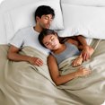 thumbnail image 4 of Bare Home Polar Fleece Bed Blanket - Lightweight - Premium Fleece - Throw, Oyster, 4 of 7