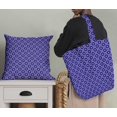 thumbnail image 5 of Soimoi Purple polyester Crepe Fabric Dots & Circle Geometric Printed Fabric 1 Yard 42 Inch Wide, 5 of 5