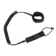 thumbnail image 1 of 9.8ft Surf Leash Spiral 7mm Thickness TPU Coiled Paddle Board Leash Paddleboard Rope for Surfing and Paddleboarding, 1 of 7