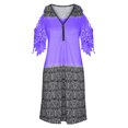 thumbnail image 4 of EQWLJWE Robes d'Été pour Femmes 2023 Robe Décontractée Aguichant Mode Été Col en V Manches Courtes Ample Imprimée, 4 of 5