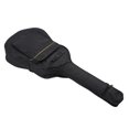 thumbnail image 1 of Acoustic Guitar Bag, 4.9 Inches Thickness Waterproof  Compatibility Thick Foam High Density Guitar Case Gig Bag Rubberized Base  for Performance, 1 of 7