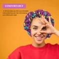 thumbnail image 4 of African Prints Polyester Nightcap Hair Care Bonnet Sleeping Hat Women Shower Caps, 4 of 8