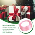 thumbnail image 1 of Gift Ribbon Wedding Decorations Clothes Making Supply DIY Craft Accessories Light-weight Polyester Ribbons for Ornaments Pink 04, 1 of 7