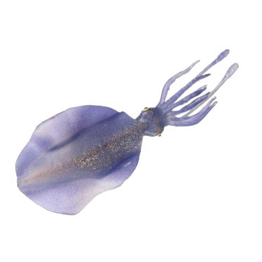 Modèle d'Animal Marin Solide Simulation Intelligence Jouets d'Apprentissage Violet Animaux Réalistes de l'Océan Calmar de Mer