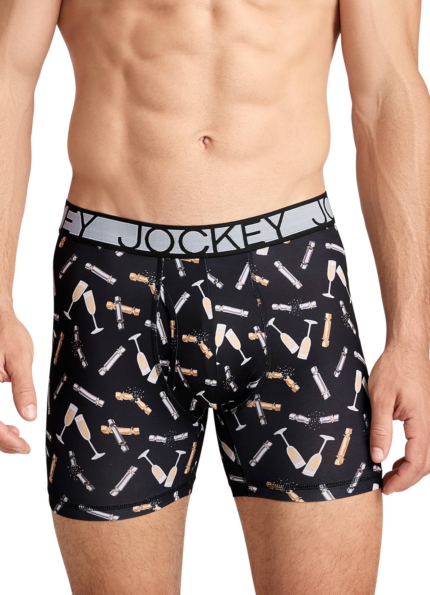 Jockey Caleçon Boxeur Actif en Microfibre 5 Po