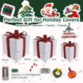 thumbnail image 3 of Christmas Decorations Outdoor Event & Party Christmas Lighted Set Of 3 50 LED Light Up Holiday Decor With Warm White Lights Battery Operated For Indoor Outdoor Xmas Tree Porch Decor Party Balloon, 3 of 8