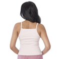 thumbnail image 3 of Secret Sleep Rib Cami with Buttons and Lace - Online exclusive, 3 of 5