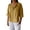 Yellow, variant on cfhntfmh Cotton Linen Shirts for Women V Neck Long Sleeve Tops Casual Loose Fit Tunic Tops Summer Fall T Shirts