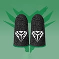 thumbnail image 2 of 2 Pieces Finger Sleeves Gaming Mobile Game Controllers Finger Thumb Sleeves Set, Anti-Sweat Breathable Touchscreen Finger Sleeve - Green, 2 of 8
