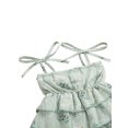 thumbnail image 4 of Xingqing 4 Couleurs d'Été Bébé Filles Mignonne Robe Fleurs Imprimées sur l'Épaule Sans Manches A-Ligne Mini Robe, 4 of 7