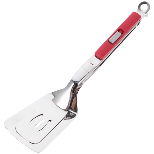 Pinces Spatule Anti-Brûlure Multifonction en Acier Inoxydable Pince pour Gril BBQ Pince Spatule