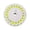 Jaune 3F, variante sur harper Ligne de Poisson à Dos Tressé avec Boucles Soudées, Ligne de Mouche Flottante en PVC Souple Universelle orange 5F
