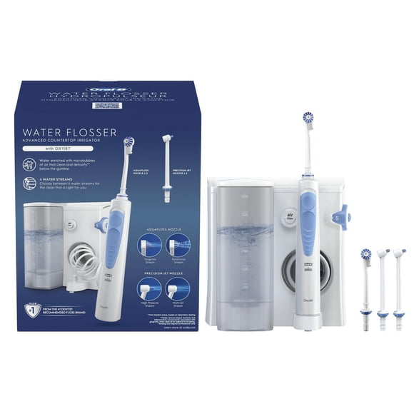 Hydropulseur Oral-B, Blanc et Bleu clair