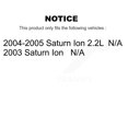thumbnail image 2 of PUR Filtre à Air 57-46887 pour Voiture Saturn Ion, 2 of 2