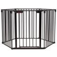 thumbnail image 1 of Patiojoy 6-Panel Safety Playards Foldable Playpen for Pet Black, 1 of 7