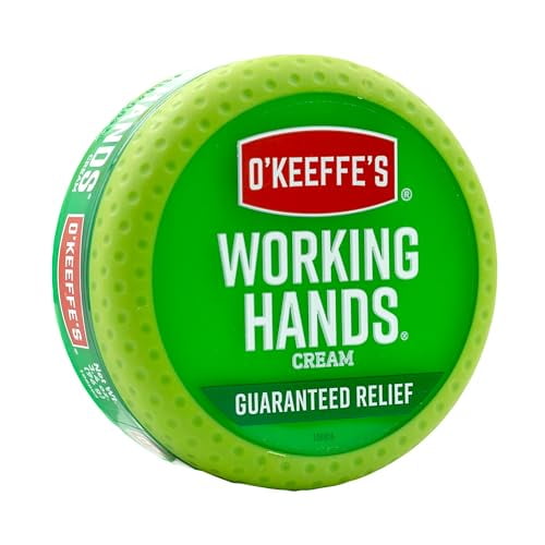 O'Keeffe's K0350002-8 Working Hands Hand Cream in Jar (8 Pack), 3.2 oz