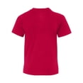 thumbnail image 3 of Hanes Nano-T T-Shirt pour Enfants, G, Rouge Foncé, 3 of 4