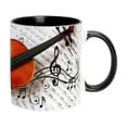 thumbnail image 1 of Ceramic Coffee Mug Funny Music Note Coffee Mug | Guitars Piano Violin Musician Coffee Mug Musical Notes Design Guitar Coffee Cup For Musical Teacher Music Lover, 1 of 6
