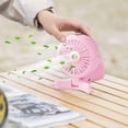 thumbnail image 2 of SDNall Portable Neck Fan Portable Fan Rechargeable Portable Water Mist USB Fan, Folding & Adjustable Design, Quiet Operation, Mini Handheld Fan with Charging Function, Perfect for Neck Cooling, 2 of 7